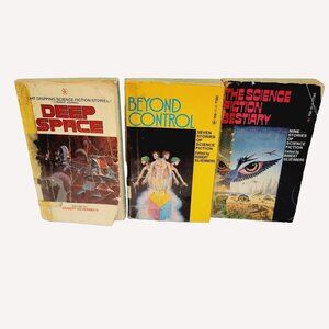 Vtg Roberty Silverberg Books Deep Space Beyond Control Science Fiction Bestiary